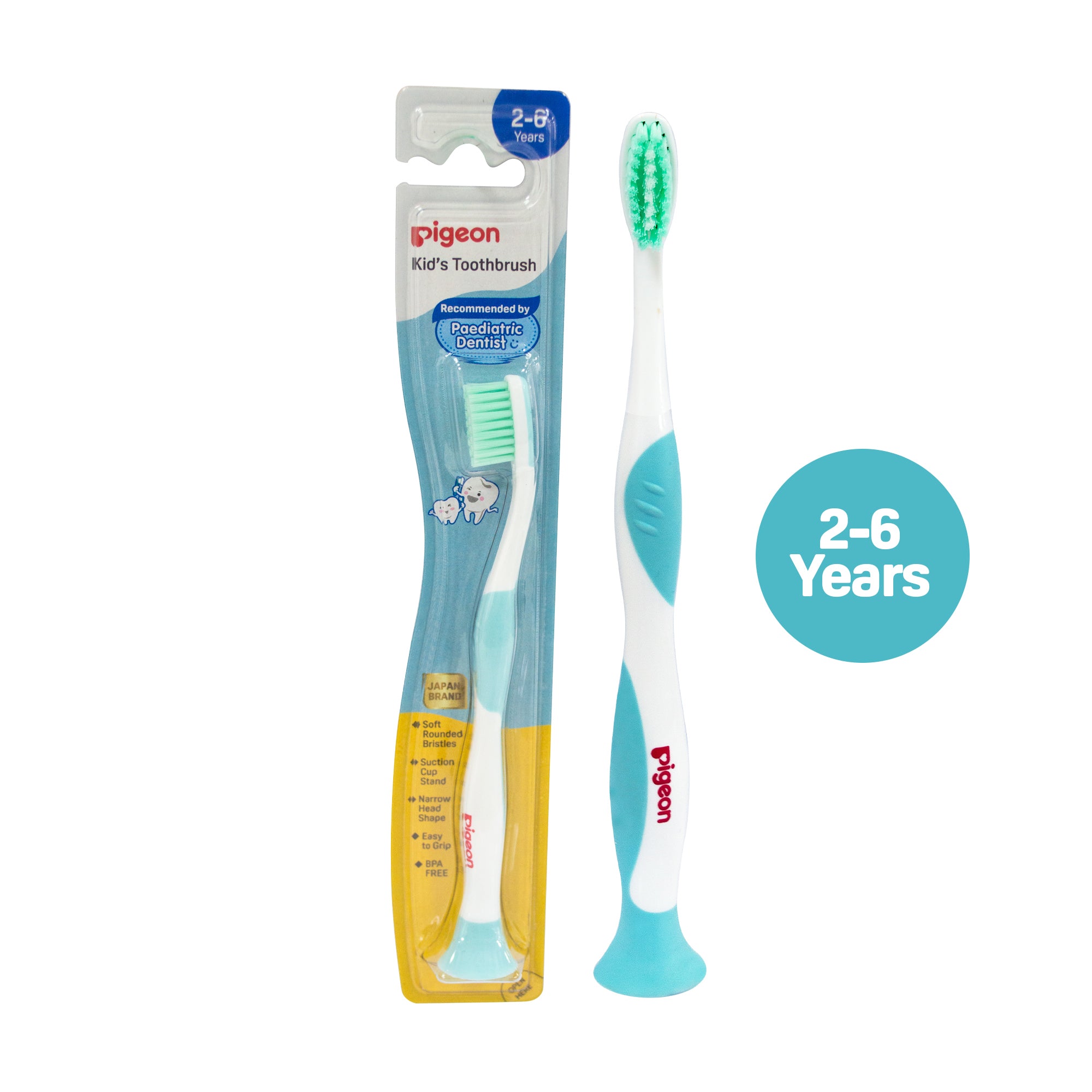 Pigeon Kids Toothbrush Blue 2-6 Years