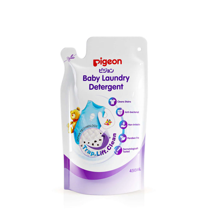 Baby Laundry Detergent - 450 ml | Pigeon Baby Laundry Detergent 450ml Refill
