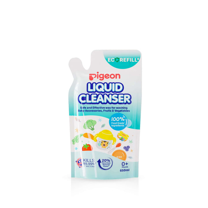 Liquid Cleanser for Feeding Bottles | Pigeon Liquid Cleanser Regular 650ml Refill