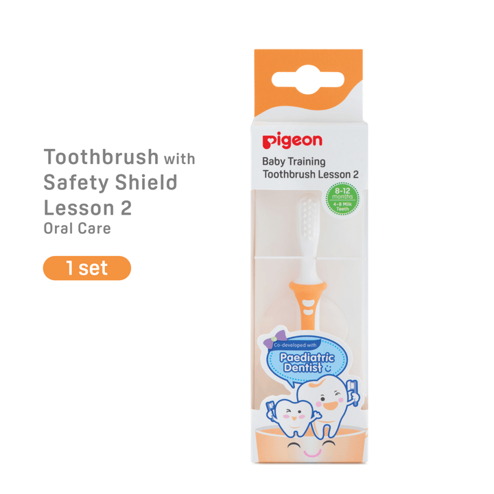 Baby Toothbrush | Pigeon Baby Training Toothbrush Lesson 2