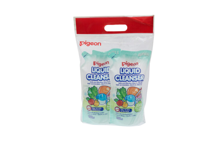 Best Baby Liquid Cleanser | Pigeon Liquid Cleanser Refill 650ml Pack of 2