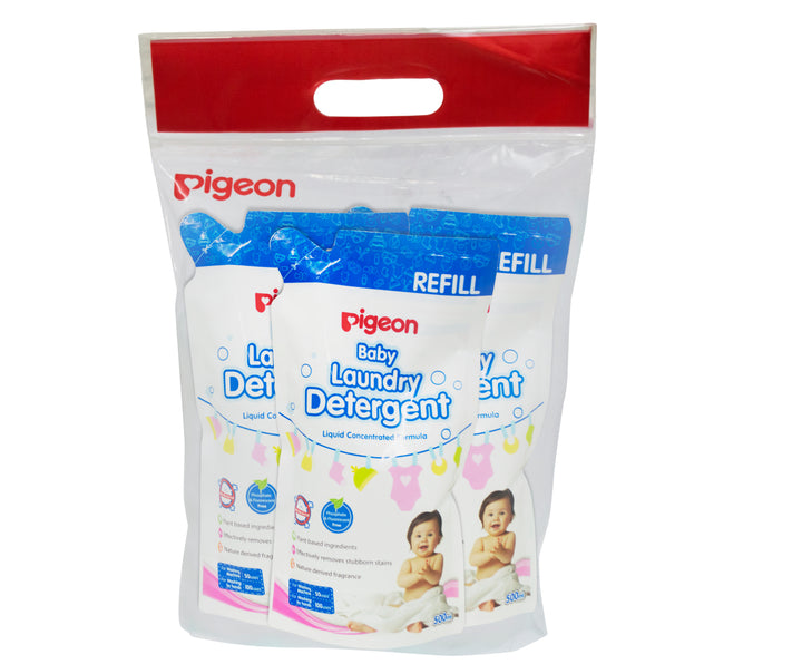 Baby Laundry Detergent- 500 ml | Baby Laundry Detergent Liquid 500ml Refill Combo (Pack of 3)