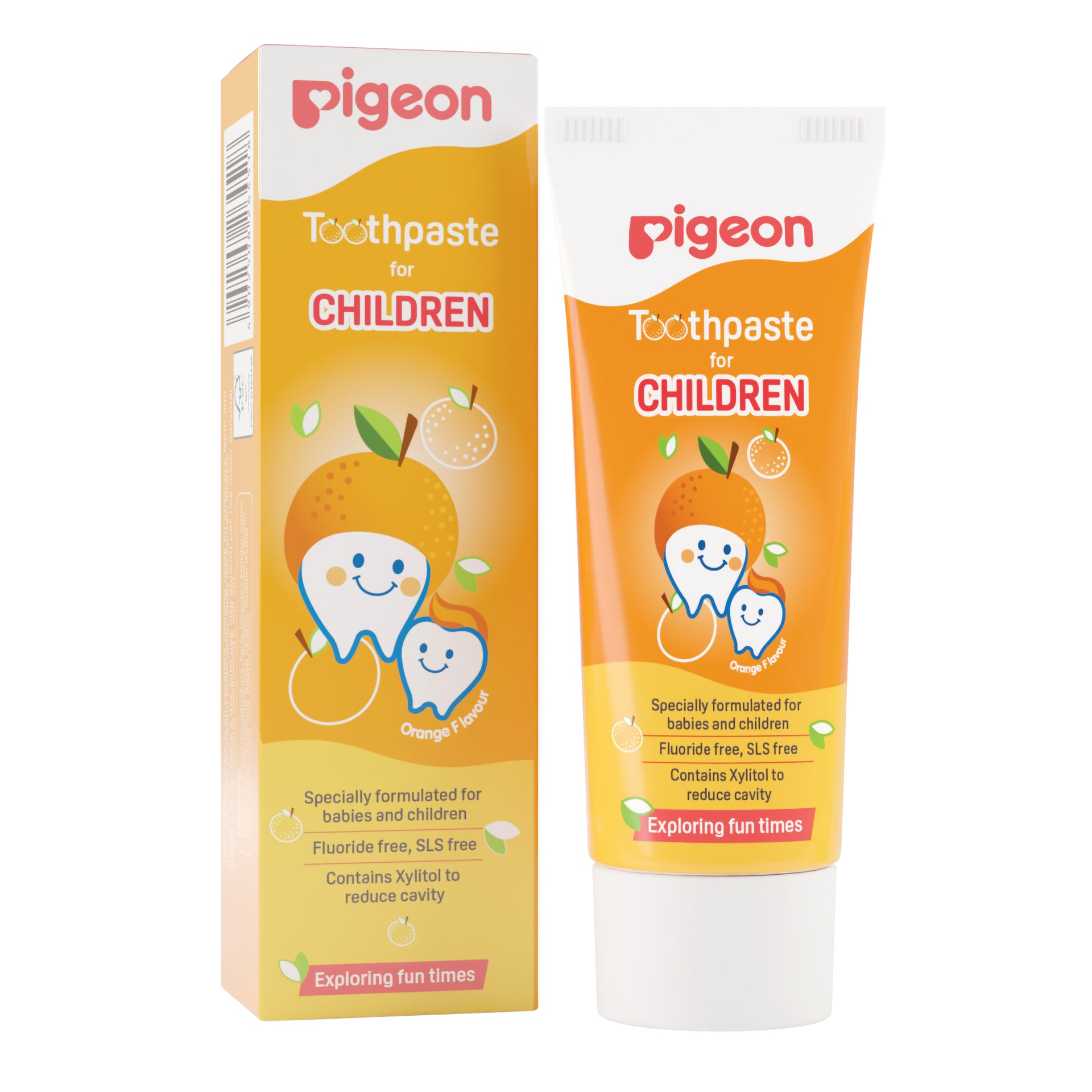 Pigeon Toothpaste for Children - Orange Flavour