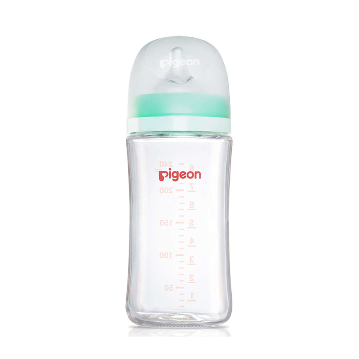 Pigeon Wn3 Glass Nursing Bottle with Nipple 240ml