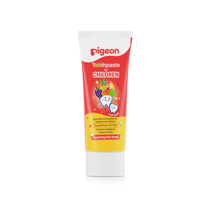 Baby Toothpaste for 3 Year Old | Pigeon Toothpaste for Children - Fruit Punch
