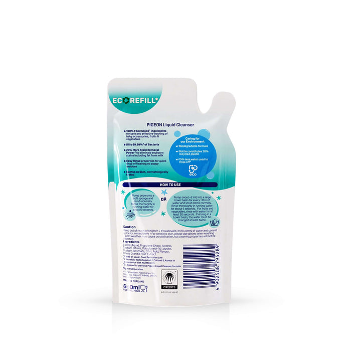 Pigeon Liquid Cleanser Regular 650ml Refill