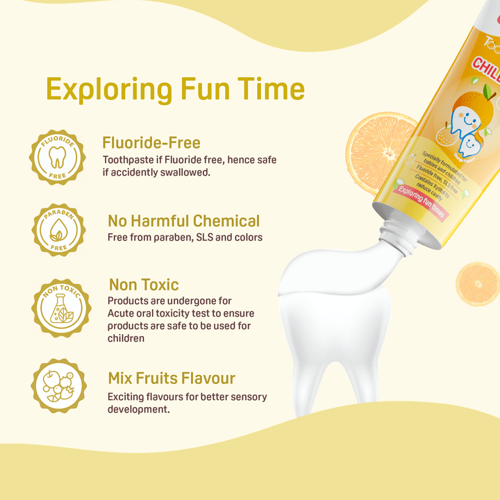 Pigeon Toothpaste for Children - Orange Flavour