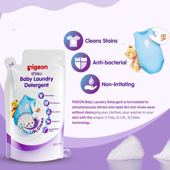 Pigeon Baby Laundry Detergent 450ml Refill