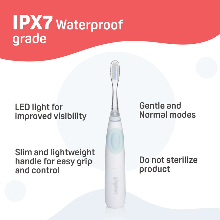 Electric Finishing Toothbrush with Two Spare Brush