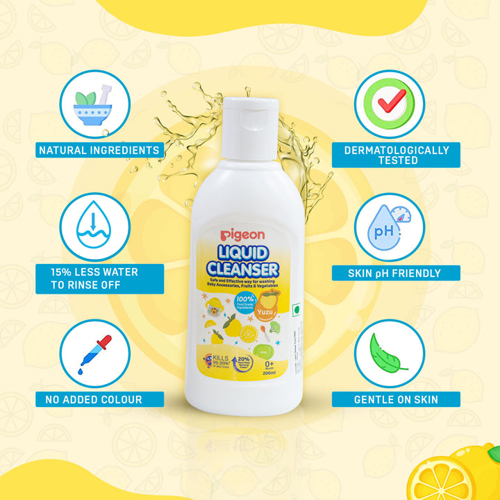 Pigeon Liquid Cleanser Yuzu