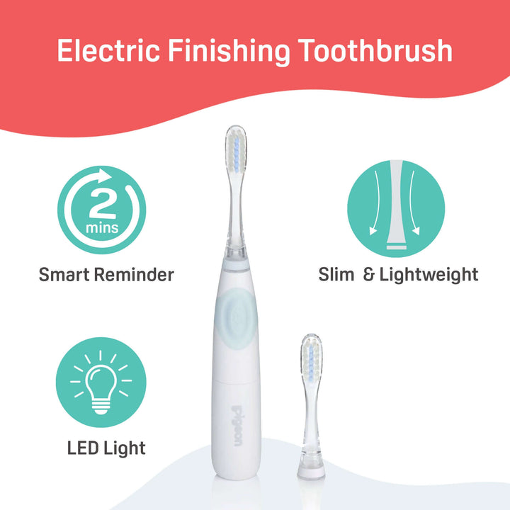 Electric Finishing Toothbrush with Two Spare Brush