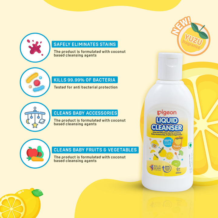 Pigeon Liquid Cleanser Yuzu