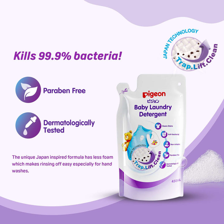 Pigeon Baby Laundry Detergent 450ml Refill