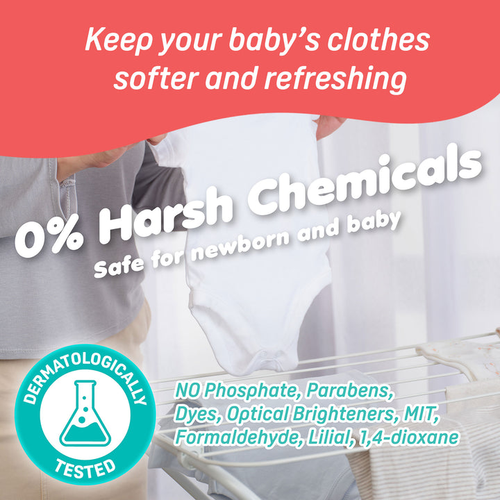 Pigeon Baby Fabric Softener 400ml Refill