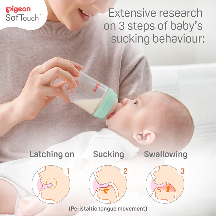 Pigeon Wn3 Pp Nursing Bottle plus type Nipple 240ml