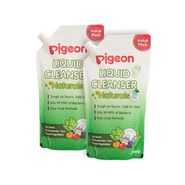 Pigeon Liquid Cleanser 500ml Refill Combo Pack of 2