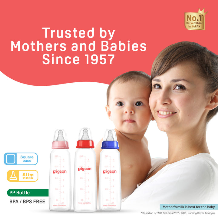 Pigeon Peristaltic Nursing Bottle Kpp 200ml Nipple M