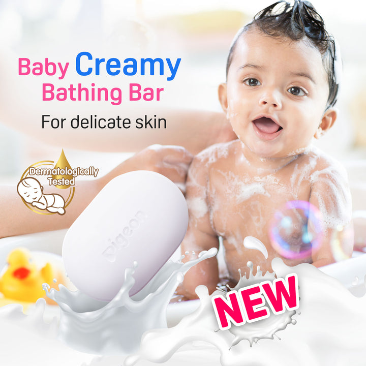 Pigeon Baby Creamy Bathing Bar 75g