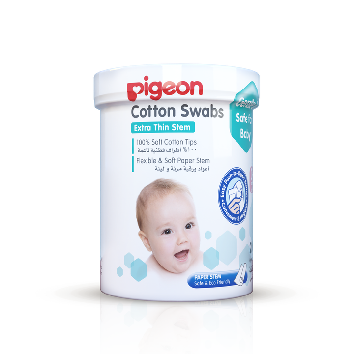 Baby Cotton Swabs | Cotton Swab Ext Thin Paper Stem Hingedcase 200pcs
Success