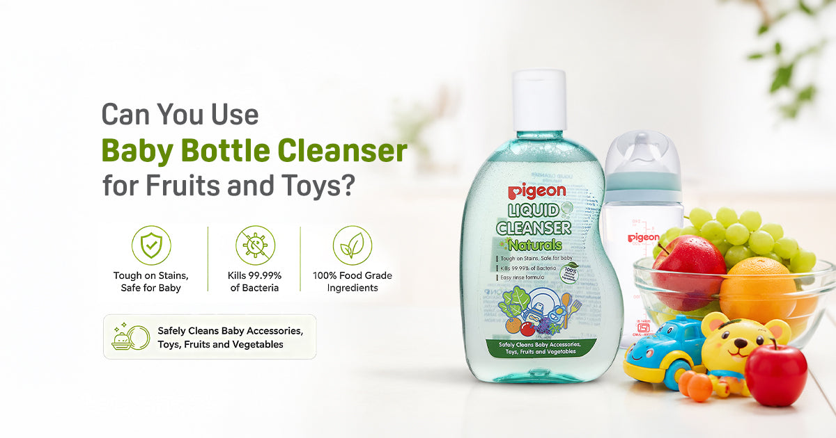 Can You Use Baby Bottle Cleanser for Fruits and Toys?