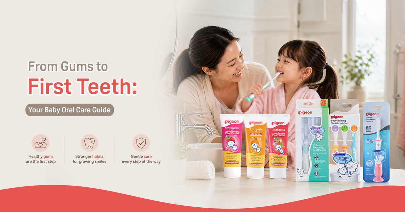 From Gums to First Teeth: Your Baby Oral Care Guide