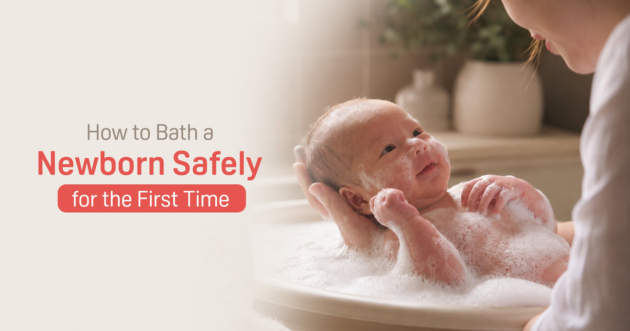 How to Bath a Newborn Safely for the First Time