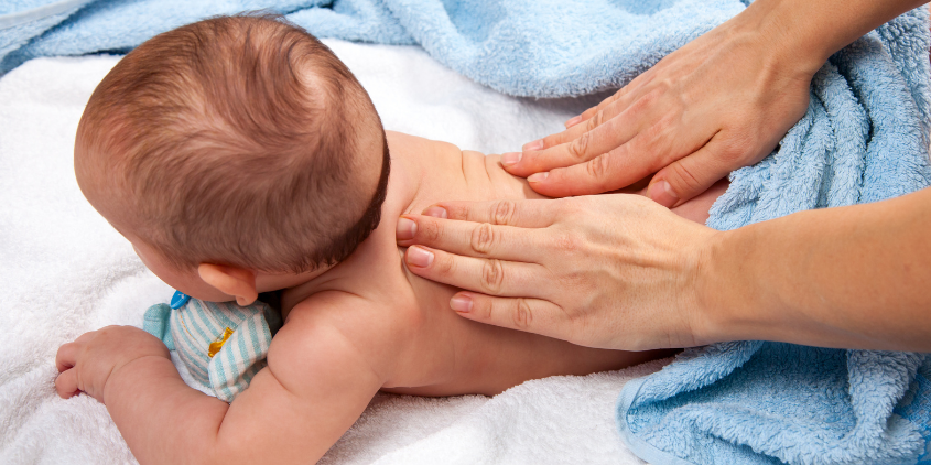 Massaging your baby