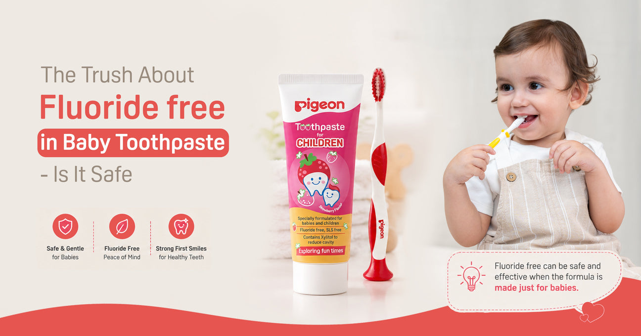The Truth About Fluoride-Free in Baby Toothpaste – Is It Safe