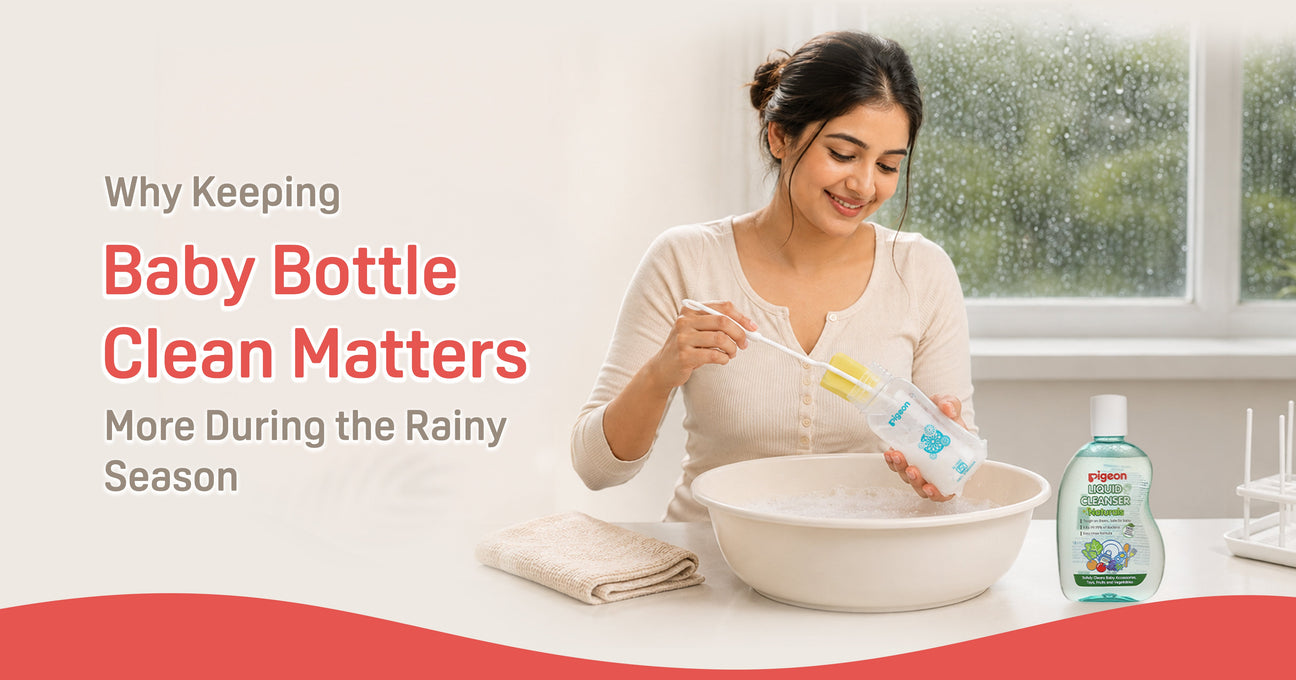 Why Keeping Baby Bottles Clean Matters More During the Rainy Season