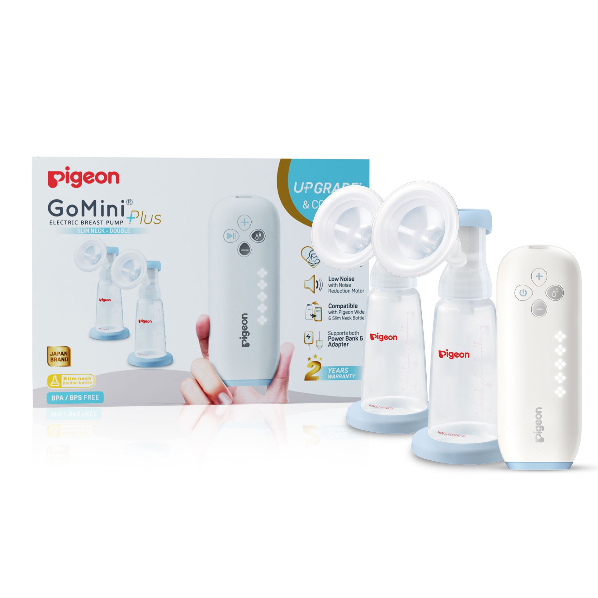 GoMini Plus Electric Breast Pump Double - SN