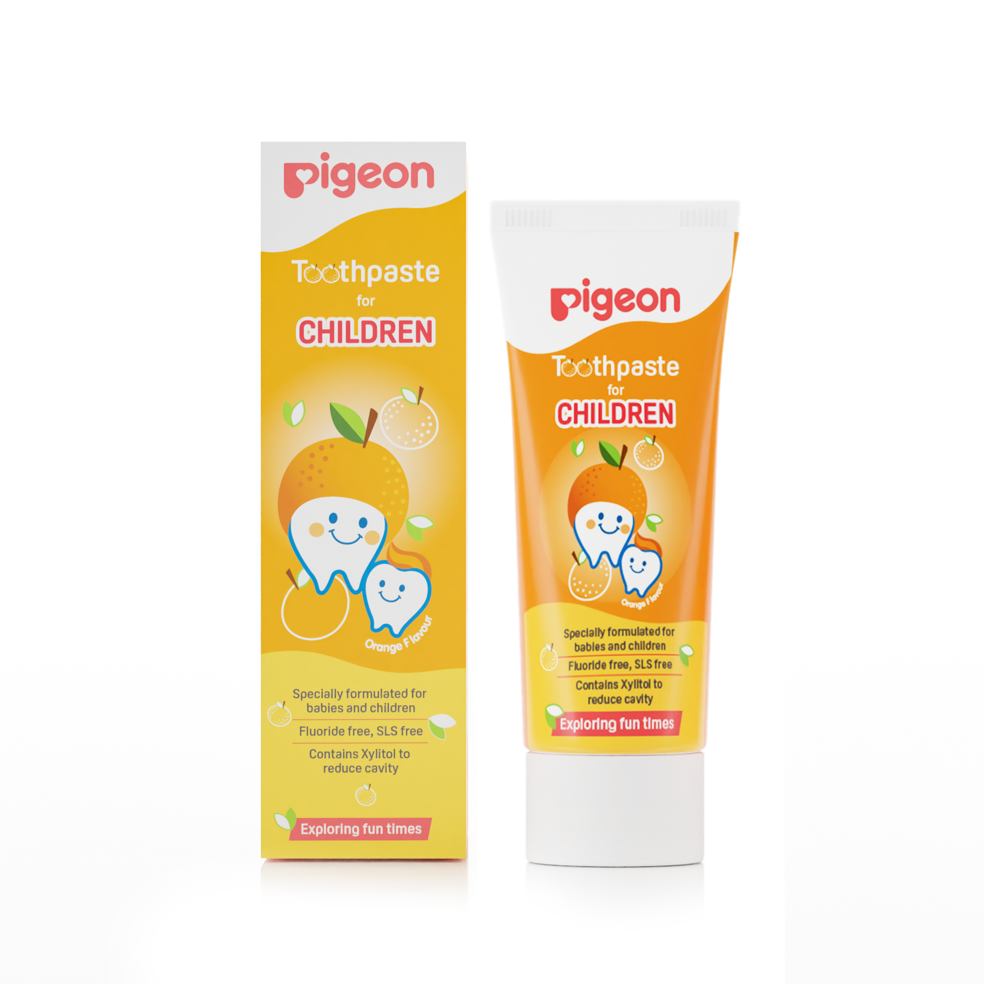 Pigeon Toothpaste for Children - Orange Flavour