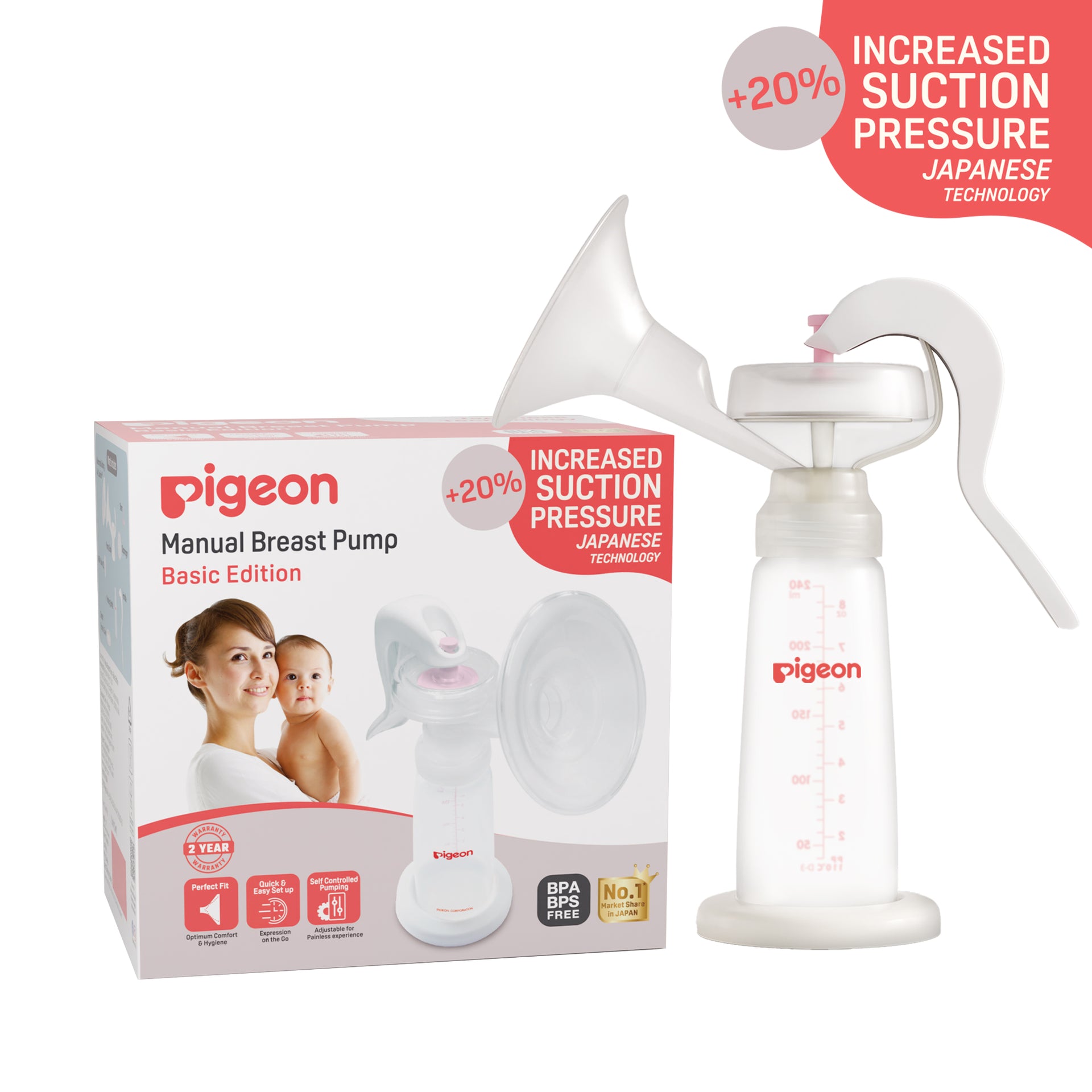 Manual Breast Pump Basic Edition