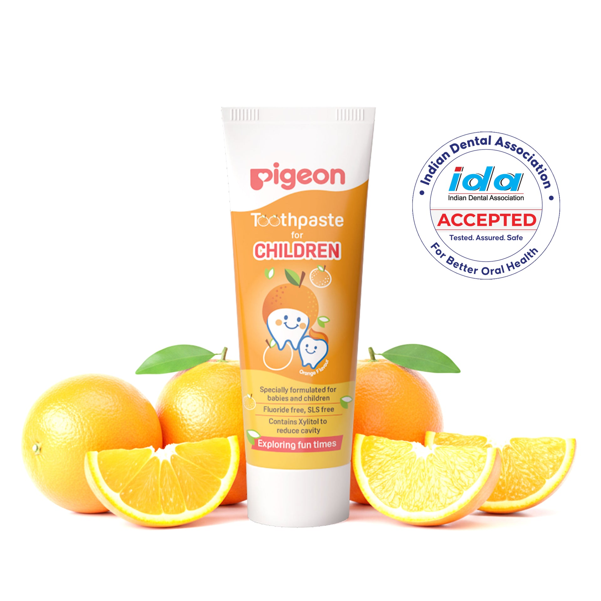 Pigeon Toothpaste for Children - Orange Flavour