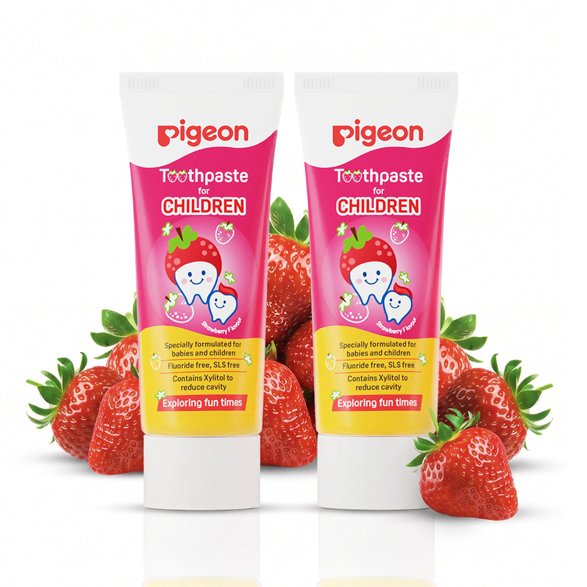 Pigeon Toothpaste for Children - Strawberry Flavour