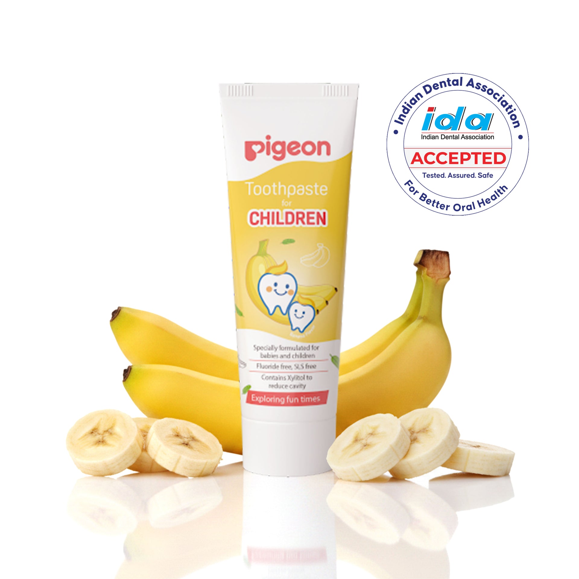 Pigeon Toothpaste for children Banana Flavor 45 gms