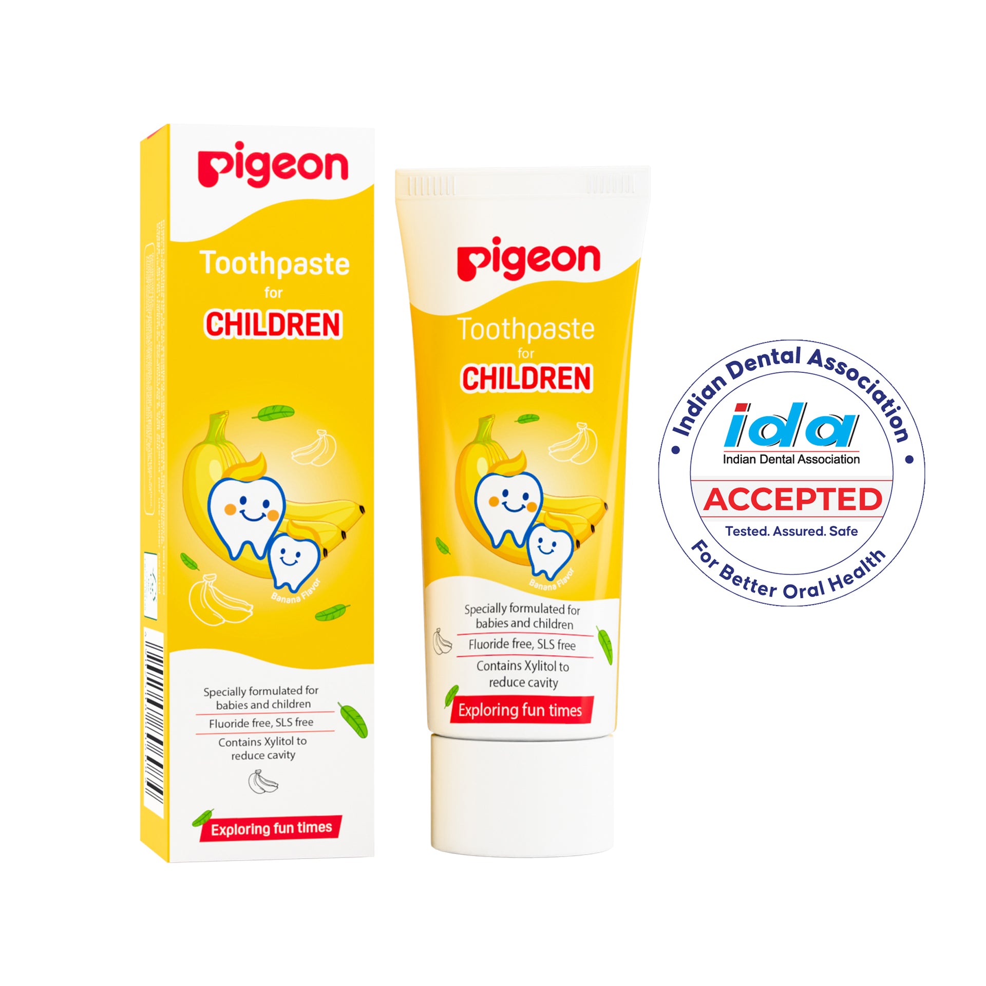 Pigeon Toothpaste for children Banana Flavor 45 gms