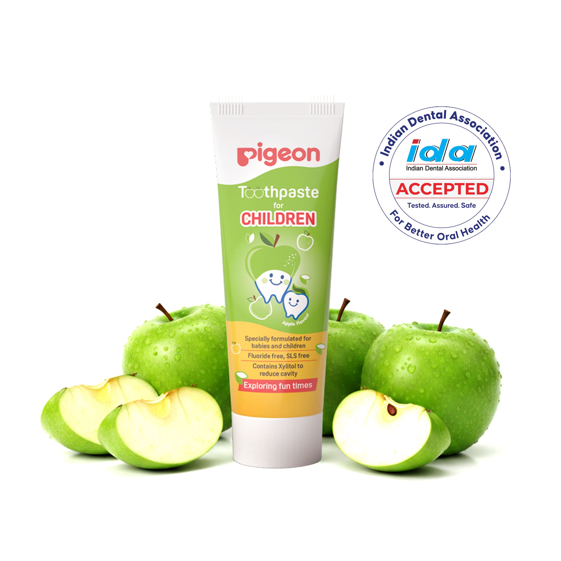 Pigeon Toothpaste for Children - Apple Flavour