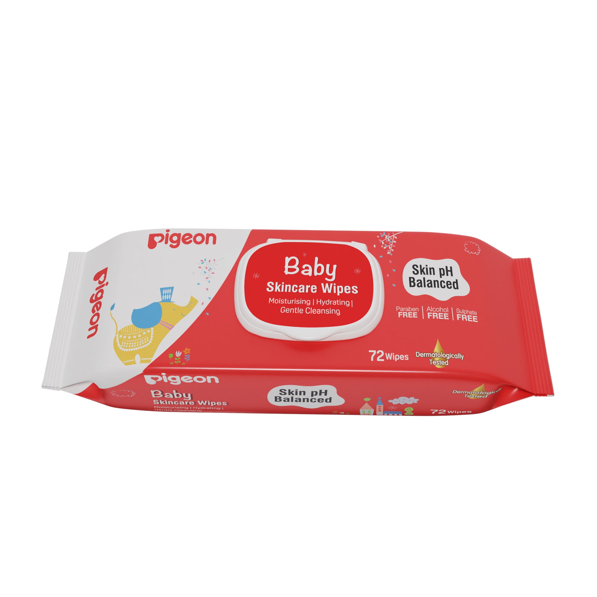 Baby Skincare Wipes 72 Sheets with Lid