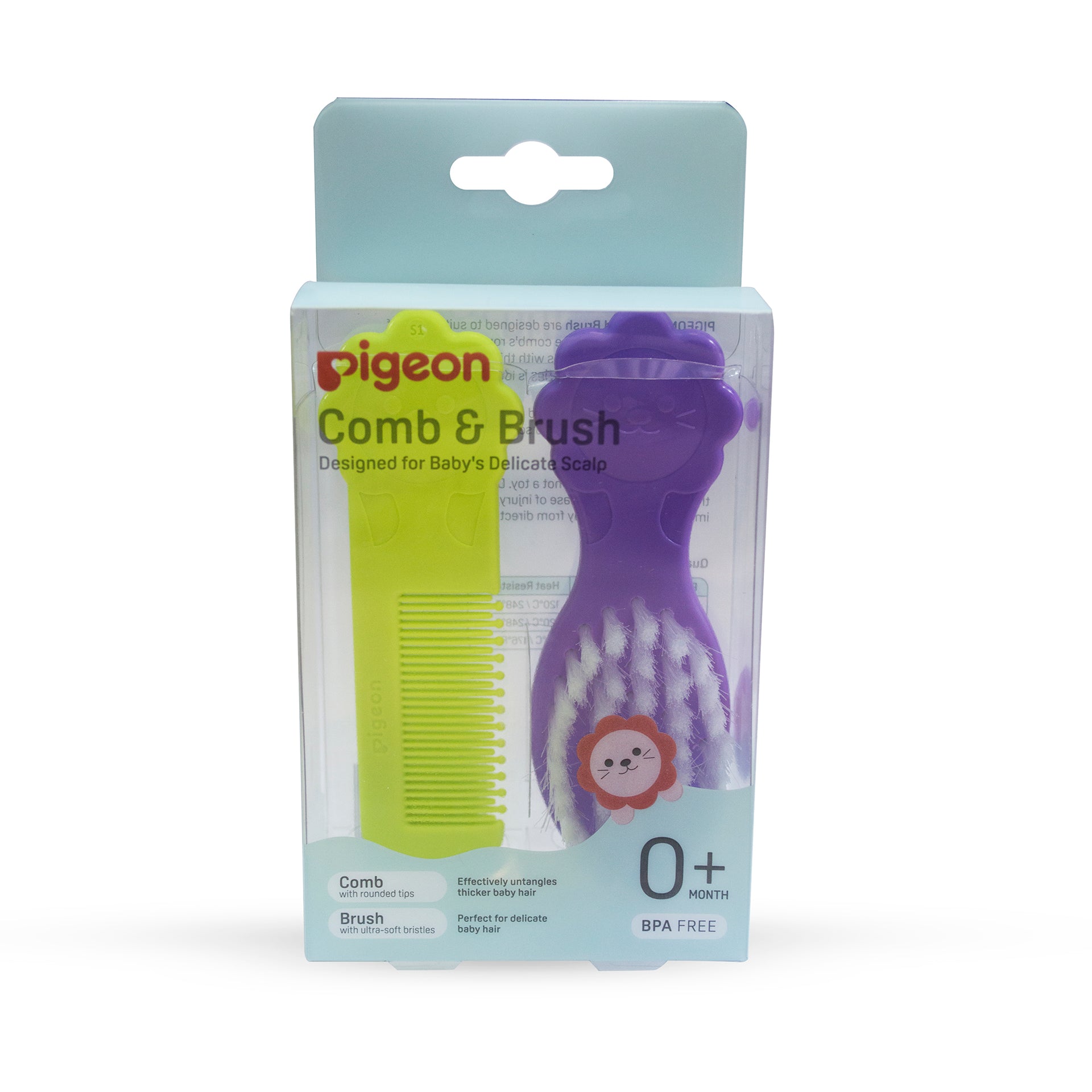 Baby Comb and Brush Set | Pigeon Comb & Brush