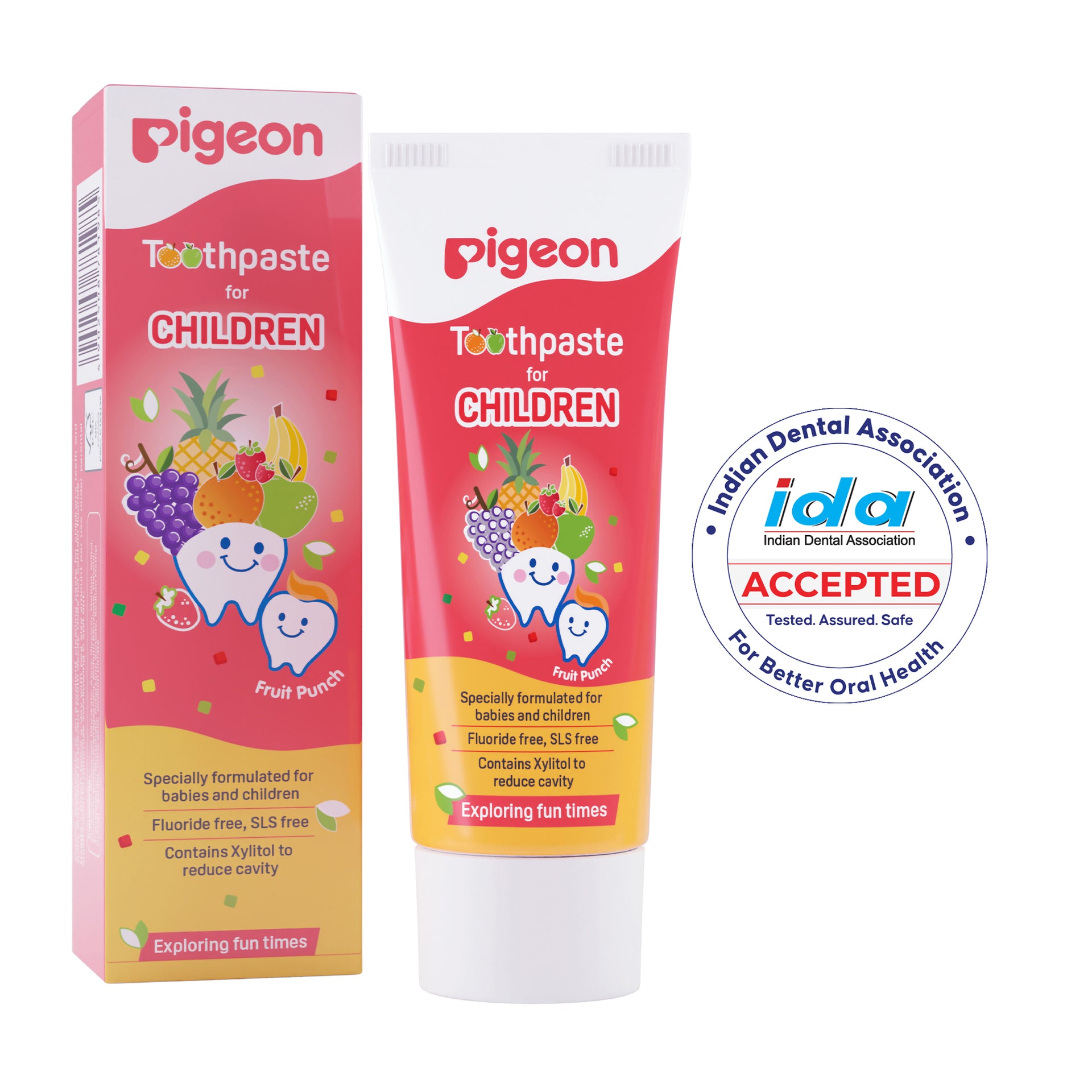 Pigeon Toothpaste for Children - Fruit Punch
