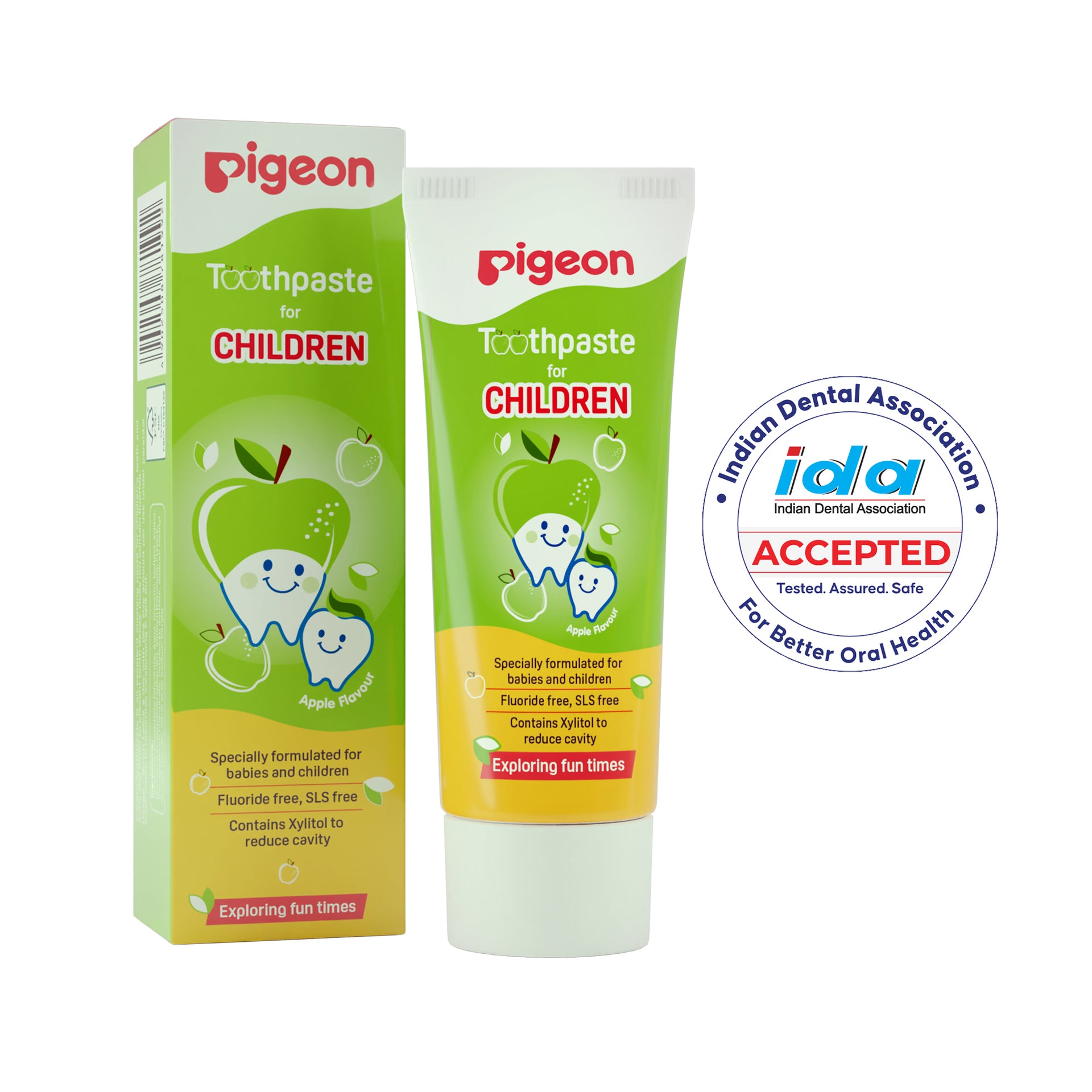Pigeon Toothpaste for Children - Apple Flavour