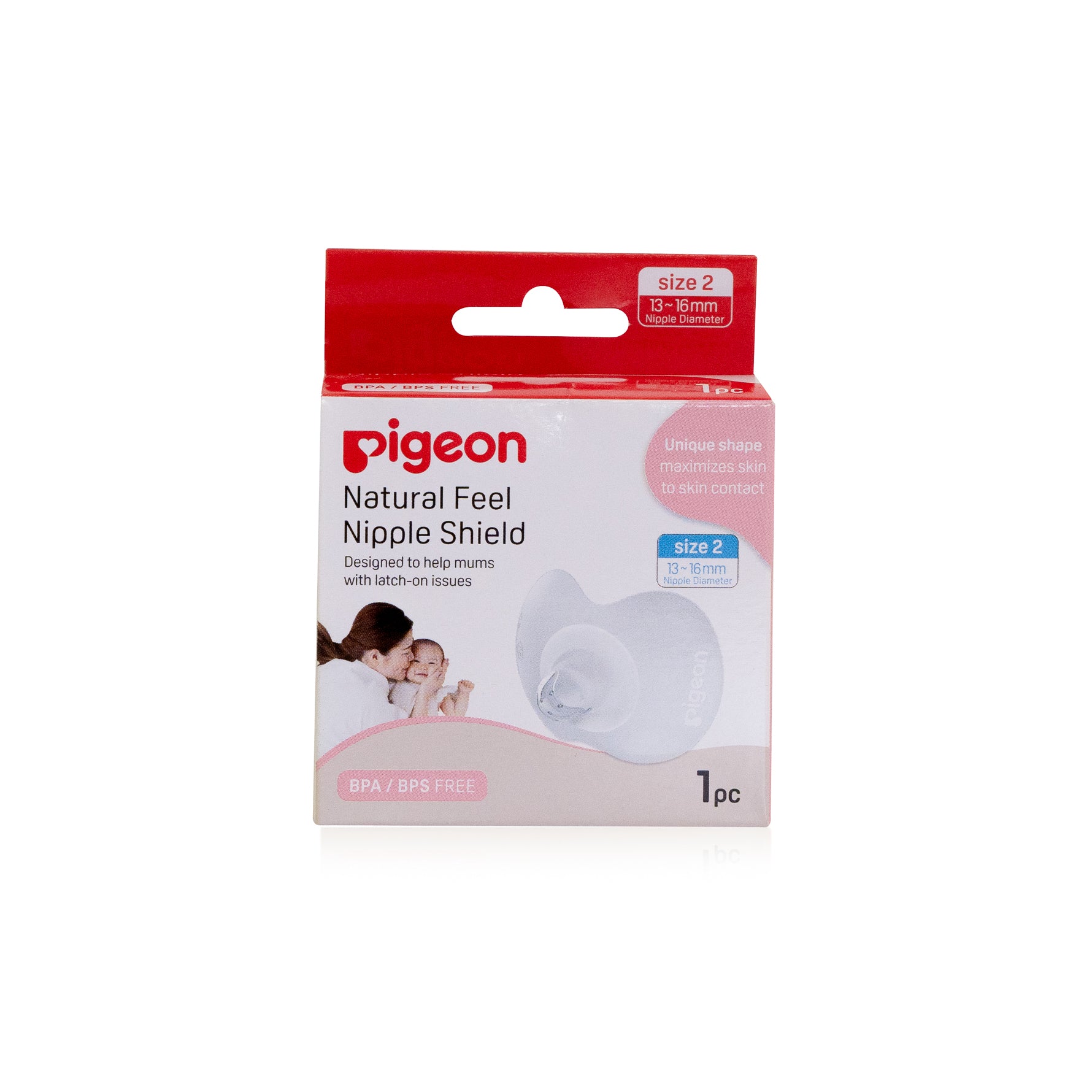 Natural Feel Nipple Shield 1pcs