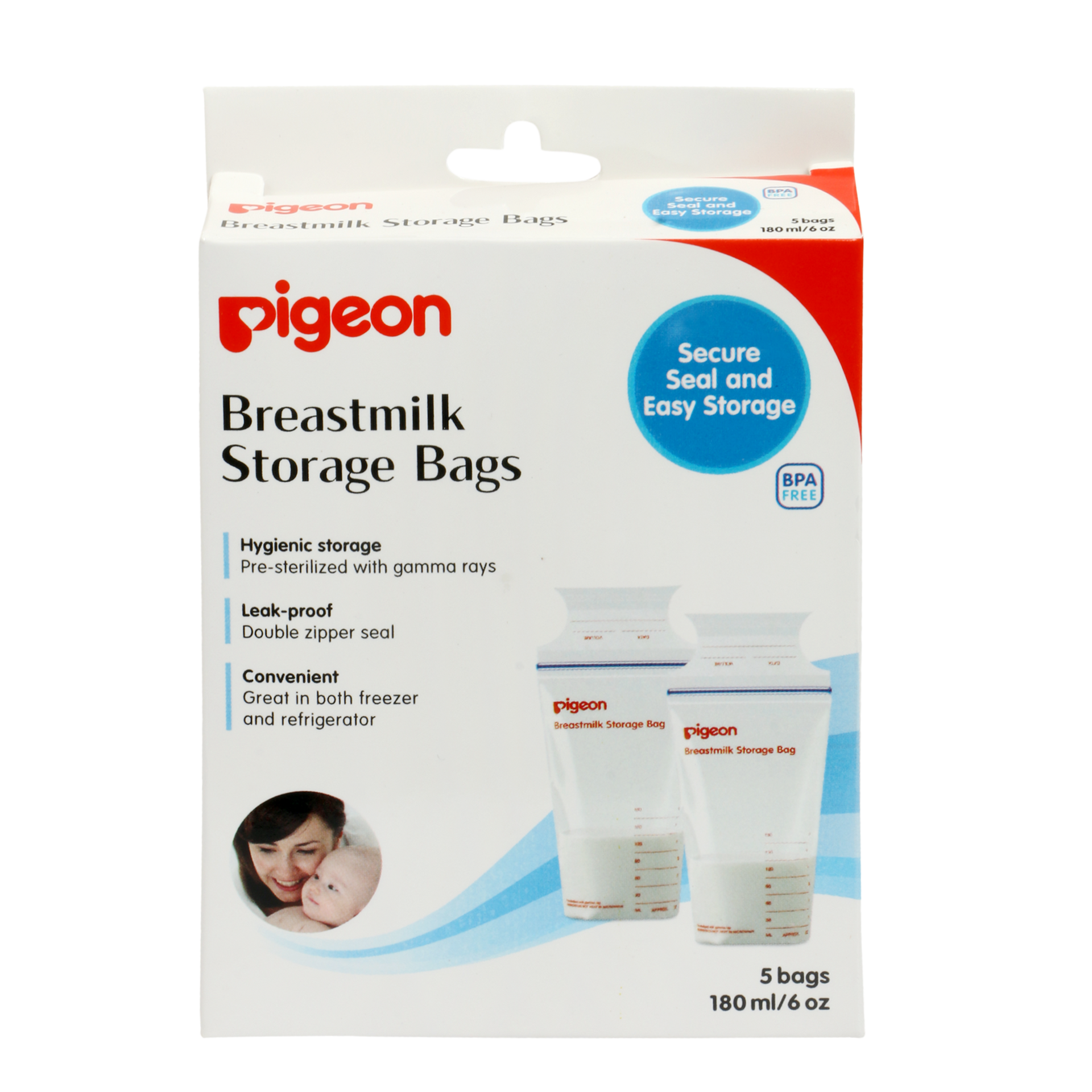 Breastkmilk Storage Bag 5pcs